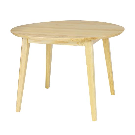 Stôl borovicový ST121 - S105, V75, surový nelakovaný